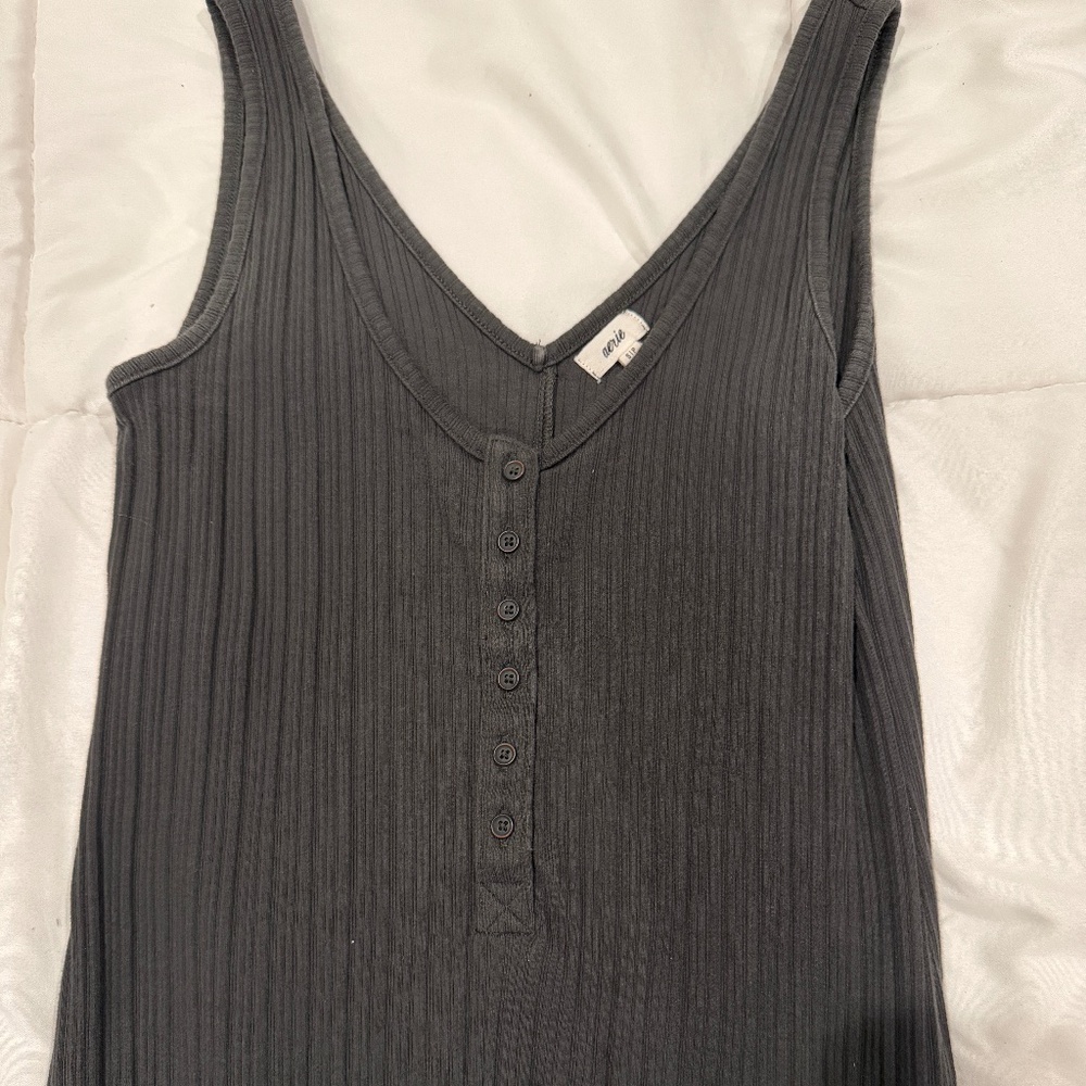 Aerie Gray Long Dress